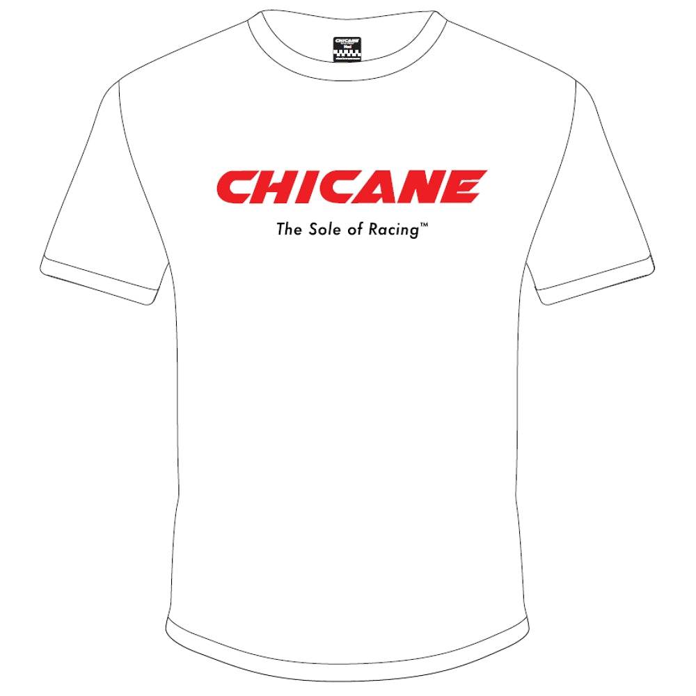 Chicane Mens Logo T-Shirt - White